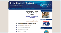 Desktop Screenshot of crystalclearseptic.com