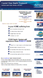 Mobile Screenshot of crystalclearseptic.com